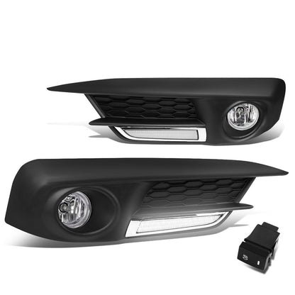 2016-2017 Honda Civic Sedan/Coupe LED DRL Fog Lights with Switch