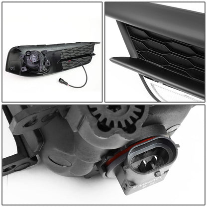 2016-2017 Honda Civic Sedan/Coupe Fog Lights with LED DRL Bezel