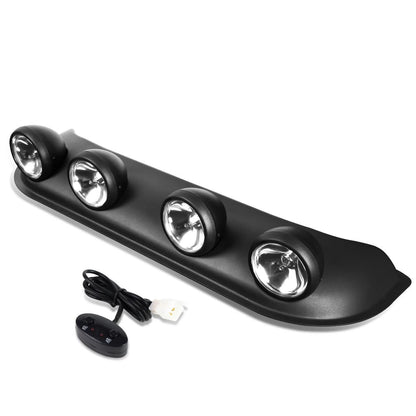 Universal Fog Lights Roof Top Running Light with Switch H3 Clear