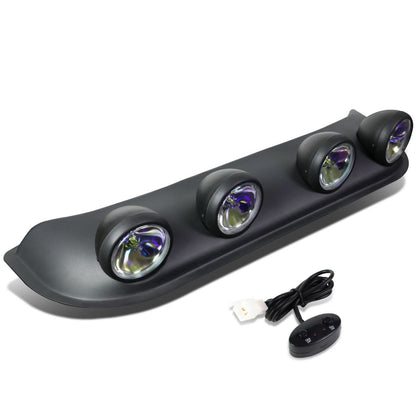 Universal Neochrome Roof Top Running Fog Lights w/ Switch H3