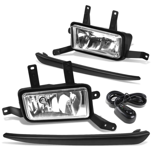 2015-2020 Chevrolet Tahoe Suburban Fog Lights with Switch Chrome
