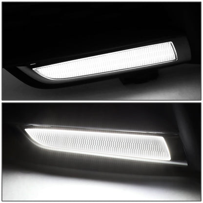 2016-2018 Honda Civic Fog Light Cover with Black Bezel