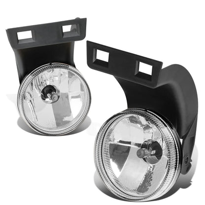 94-98 Dodge Ram 1500 2500 3500 Fog Lights Chrome Clear
