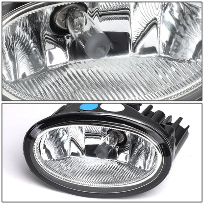 2017-2018 Honda CR-V Fog Lights with Chrome Trim Bezel