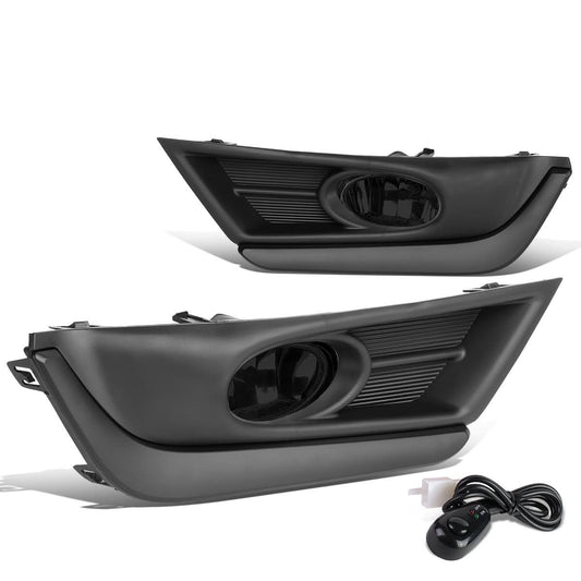 2017-2018 Honda CR-V Fog Lights with Black Trim Bezel - Smoke