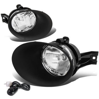 02-09 Dodge Ram Fog Lights w/ Switch & Bezel - Chrome/Clear