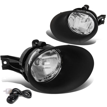 02-09 Dodge Ram Fog Lights w/ Switch & Bezel - Chrome/Clear