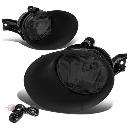 02-09 Dodge Ram 1500/2500/3500 Smoke Fog Lights w/ Switch & Bezel