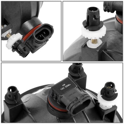 07-14 GMC Sierra Fog Lights with Switch - Smoke
