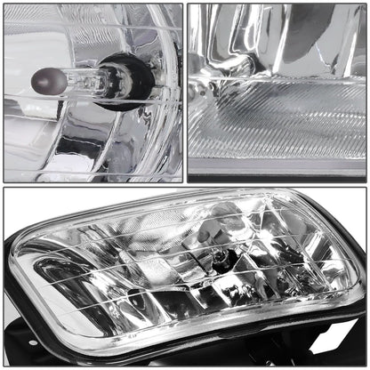 09-12 Dodge Ram 1500 / 11-18 Ram 2500 3500 Fog Lights Chrome Clear