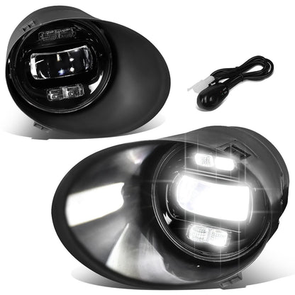 2007-2014 Toyota Tundra LED Fog Lights - Clear (Steel Bumper)