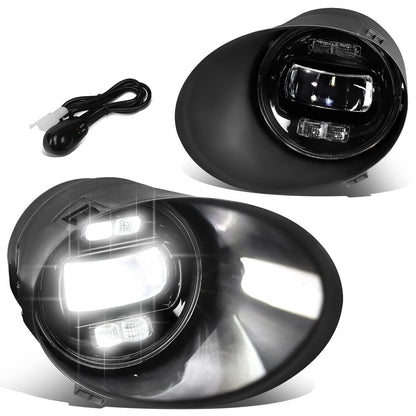 2007-2014 Toyota Tundra LED Fog Lights - Clear (Steel Bumper)