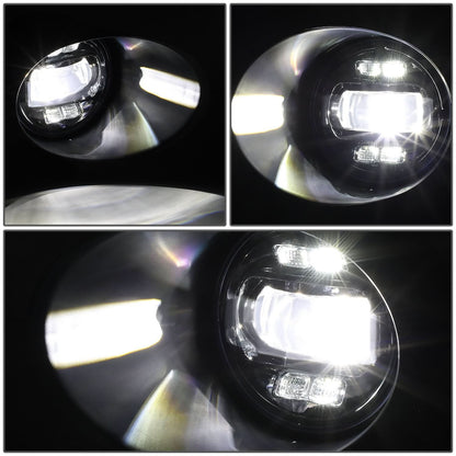 2007-2014 Toyota Tundra LED Fog Lights - Clear (Steel Bumper)