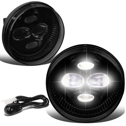 07-14 GMC Sierra 2500HD 3500HD / 07-13 Sierra 1500 LED Smoked Fog Lights
