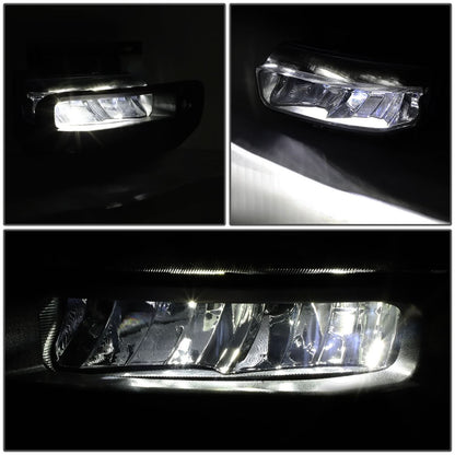 2019-2022 RAM 1500 LED Smoked Fog Lights w/ Parking Sensor Compatibility