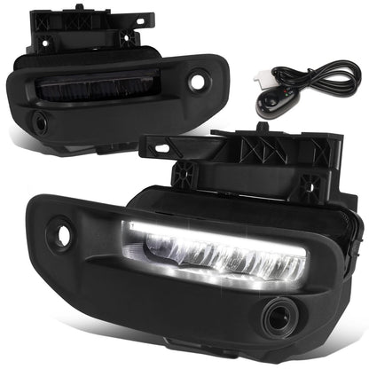 2019-2022 RAM 1500 LED DRL Fog Lights - Smoked