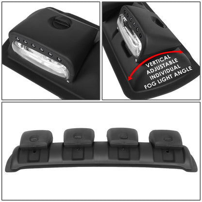 Universal 38" Roof Mounted Fog Lights - 24 LED with H3 Bulb