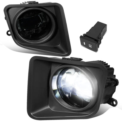 14-21 Toyota Tundra LED Projector Fog Lights with Switch - Smoke