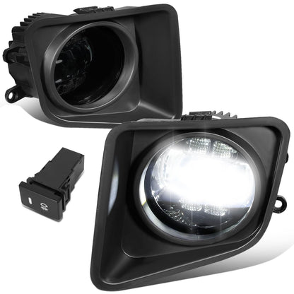 14-21 Toyota Tundra LED Projector Fog Lights with Switch - Smoke