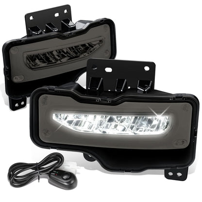 2016-2018 GMC Sierra 1500 Full LED Smoked Fog Lights