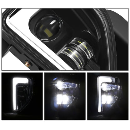 2016-2018 Chevrolet Silverado 1500 LED Fog Lights Clear Lens