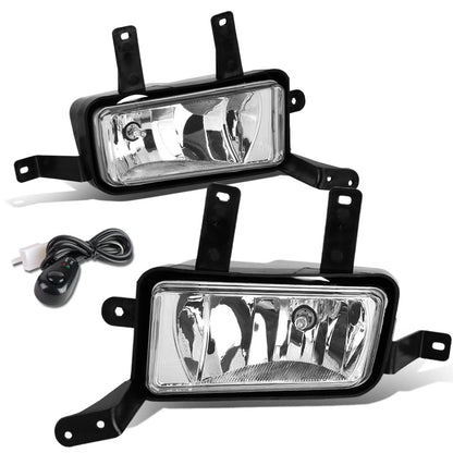 15-20 Chevy Tahoe Suburban GMC Yukon Fog Lights with Switch Chrome