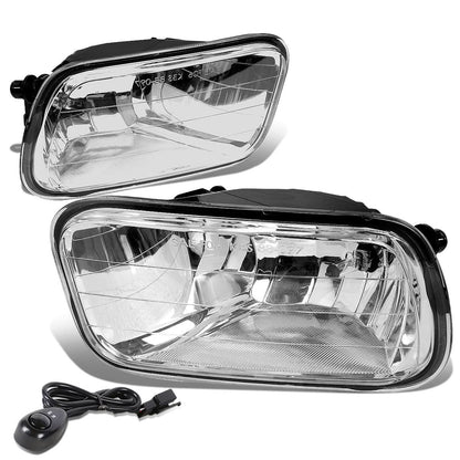 09-12 Dodge Ram 1500/2500/3500 Fog Lights with Switch H10 Chrome