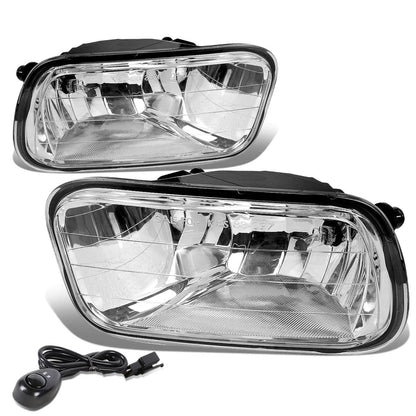 09-12 Dodge Ram 1500/2500/3500 Fog Lights with Switch H10 Chrome