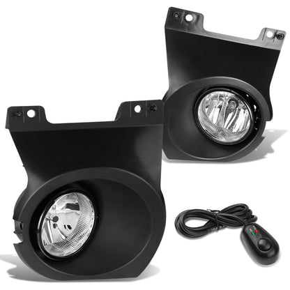 2009-2014 Ford F-150 Fog Lights with Switch and Bezel Chrome