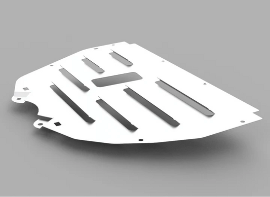 PLM Vented Aluminum Engine Splash Guard Plate – 2023- 2027 Honda Civic Type R FL5 / Integra Type S DE5