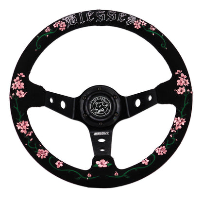 Blessed Universal 350mm Deep Dish Steering Wheel | 150 ENTRIES