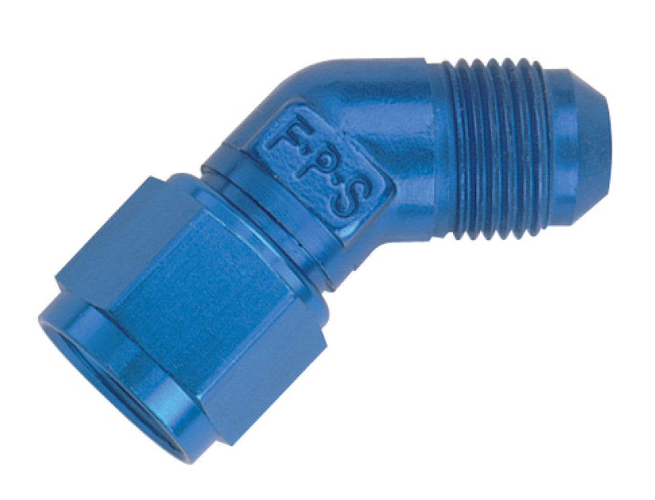 #4 Female Swivel to Male 45 Degree Fitting