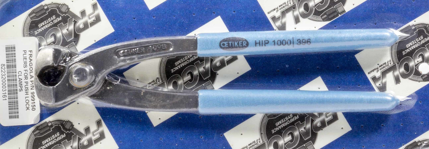 PLIERS FOR PUSH LOCK CLAMP