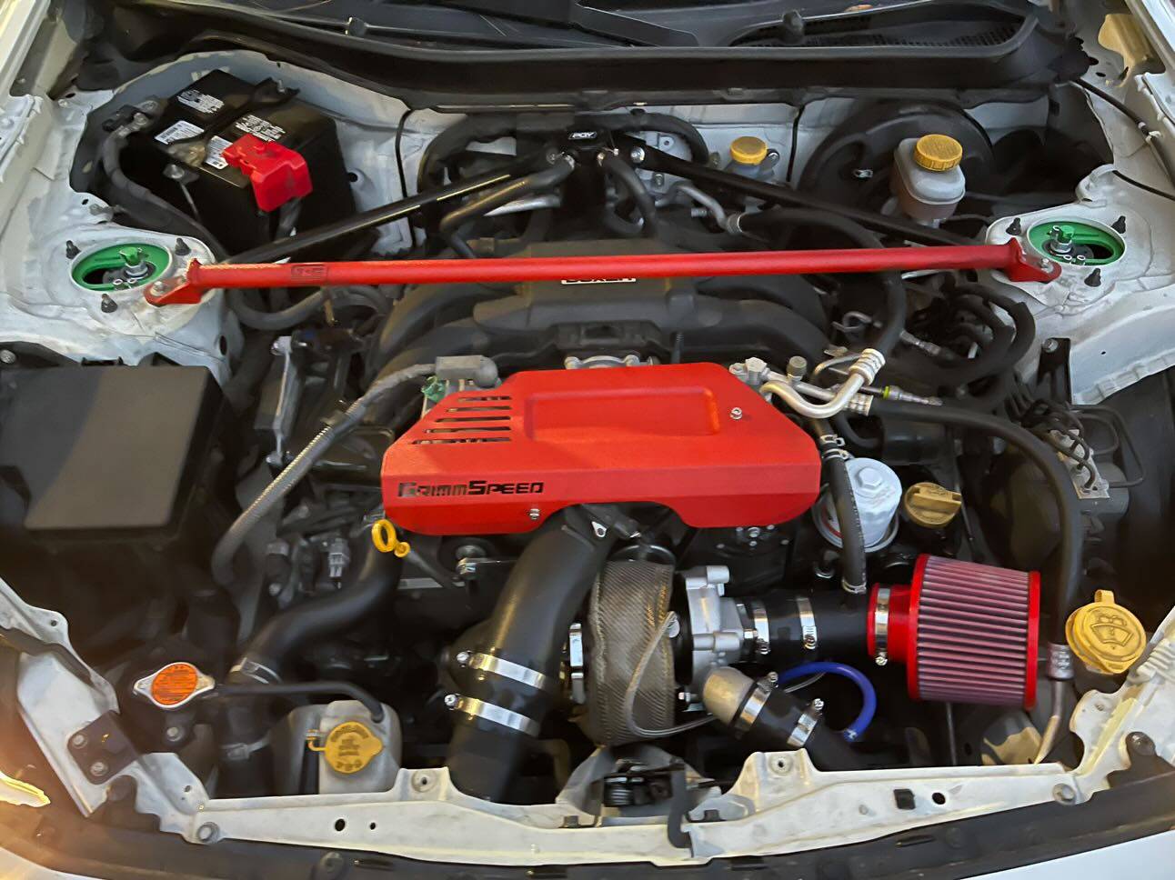 TR Subaru BRZ / Scion FRS / Toyota 86 FT86 Dual Ceramic Ball Bearing (DCBB) Turbo Kit Up to 500 WHP  (TR-TS1053)