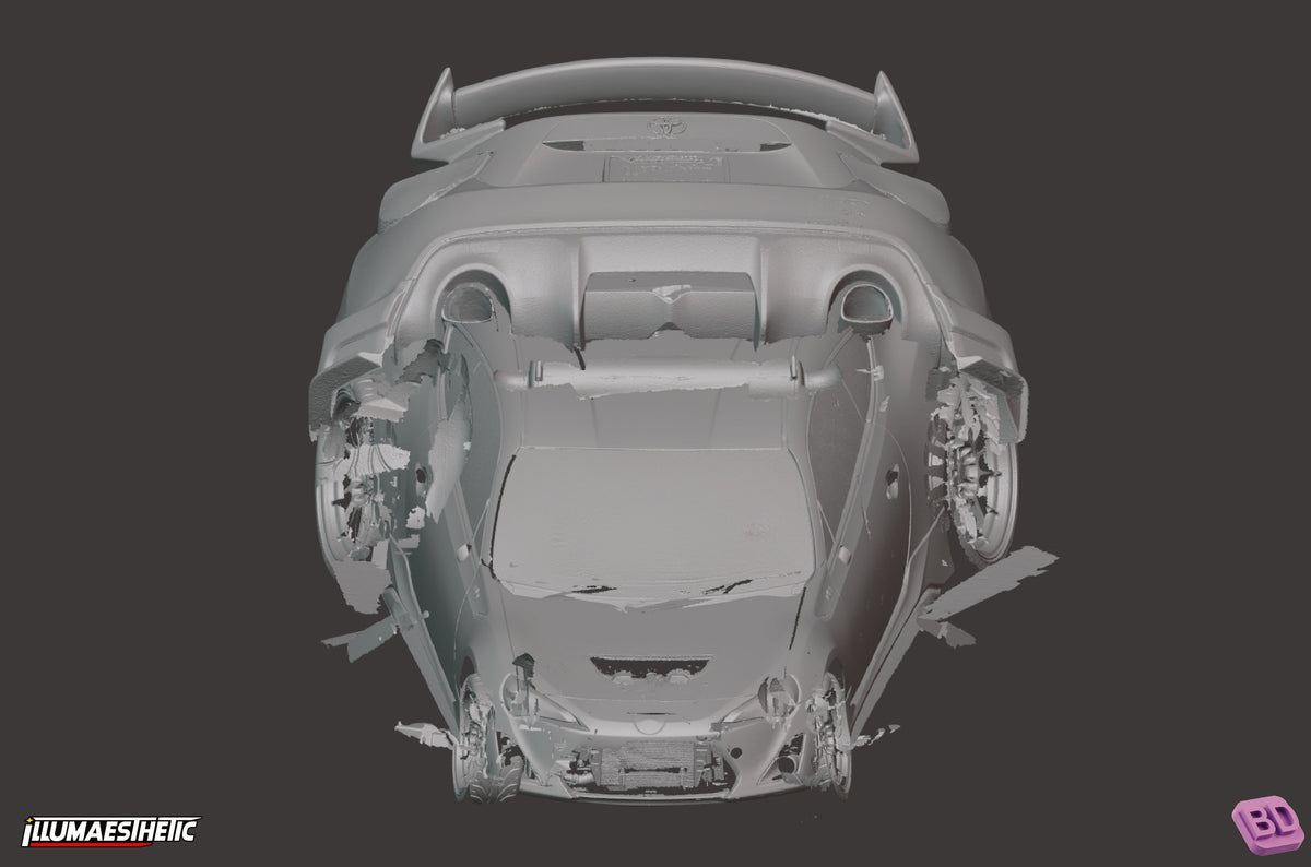 Subaru BRZ / Scion FRS / Toyota GT86 (ZC6 / ZN6) 3D Scan (2013-2020)