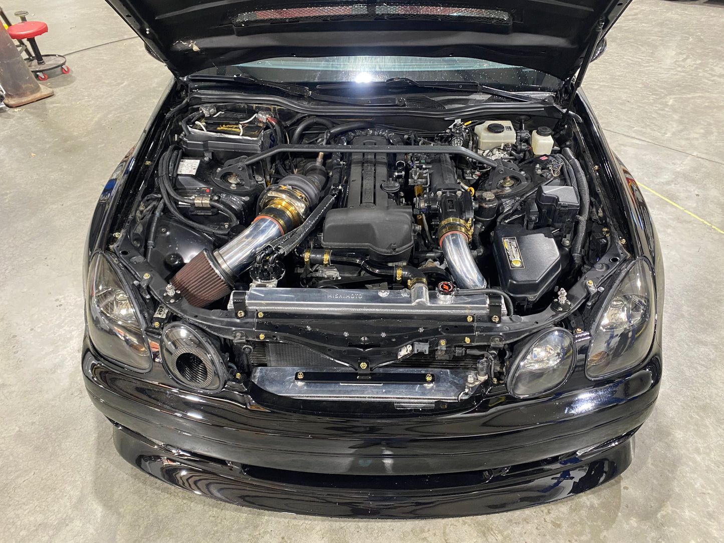 MK4 Toyota Supra 14" Electric Fan Shroud Kit