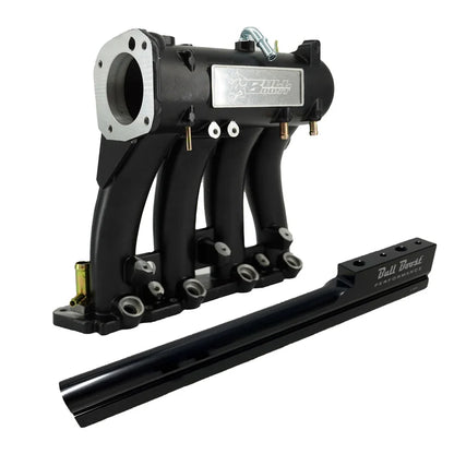 Bull Boost Performance Intake Manifold Kit for Honda D-Series SOHC D15 &amp; D16 Engines (Black)