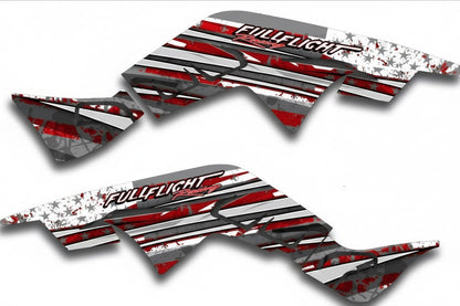 Fullflight racing custom trx250r graphics