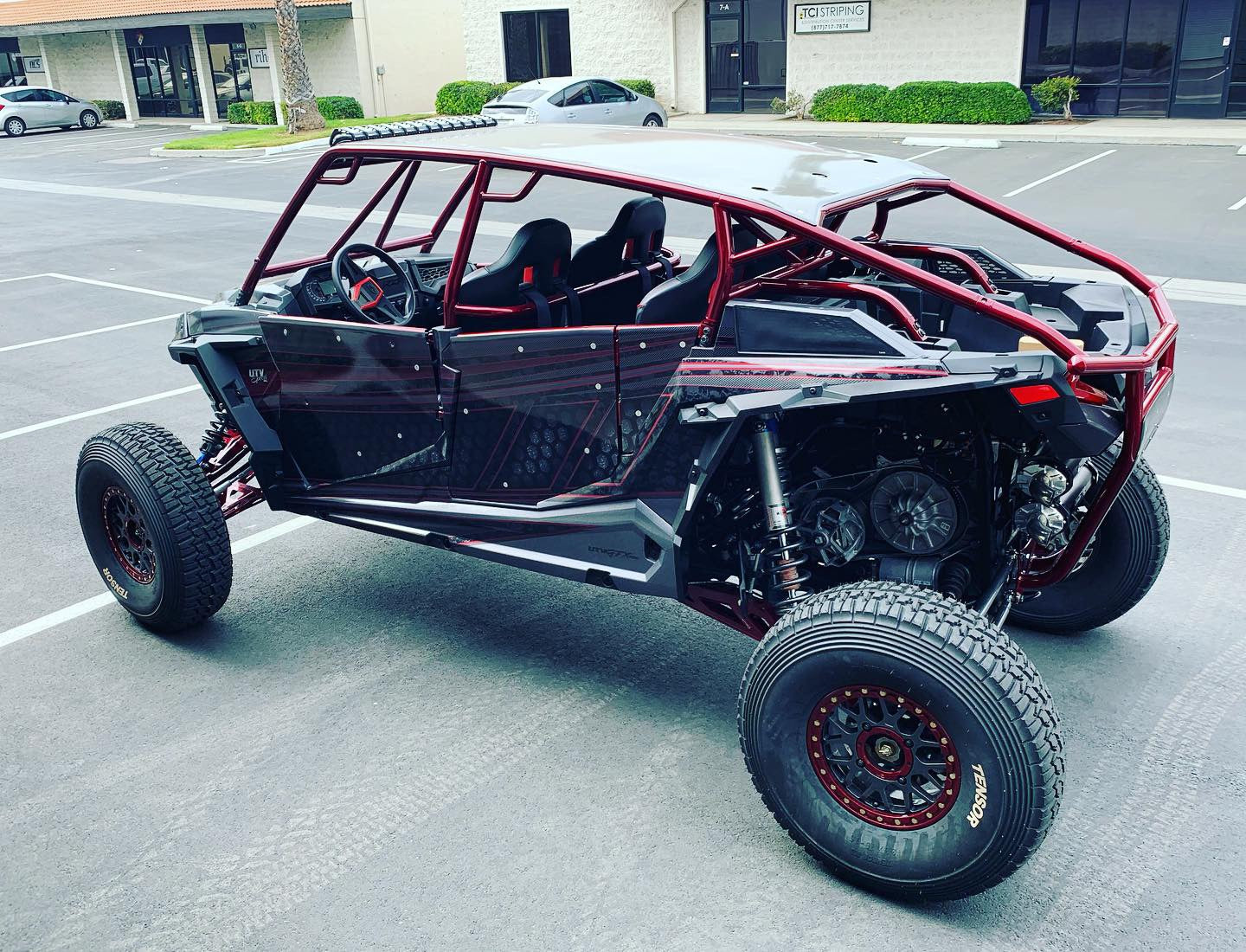 2014-2023 Polaris RZR 4DR Rear Bumper Cage