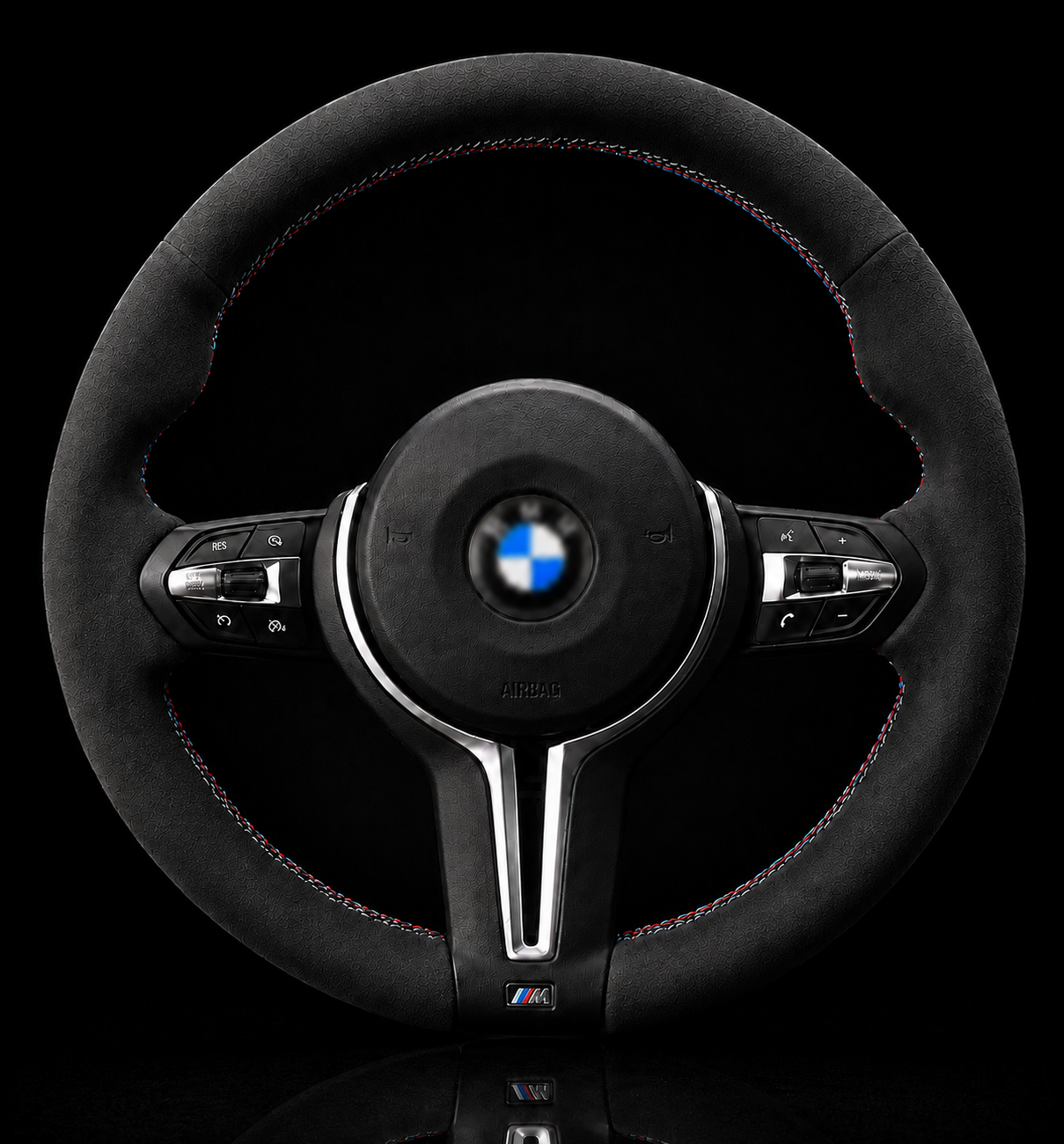 BMW F-Series Alcantara Suede Steering Wheel Cover DIY (Plain)