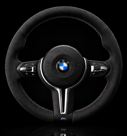 BMW F-Series Alcantara Suede Steering Wheel Cover DIY (Plain)