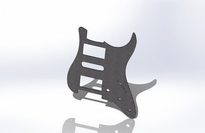 CARBON FIBER Pickguard for Fender® Stratocaster® Strat® USA MIM HSH 11-Hole