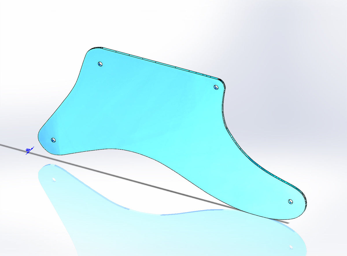 CARBON FIBER Electric Guitar Pickguard For Fender La Cabronita Telecaster Tele