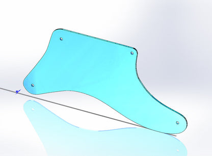 CARBON FIBER Electric Guitar Pickguard For Fender La Cabronita Telecaster Tele