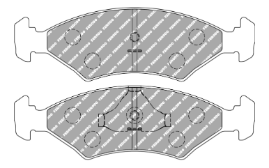 Ferodo FCP0206 Brake Pads