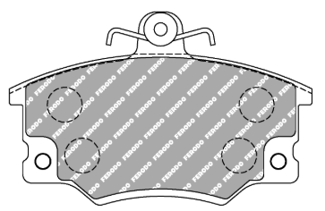 Ferodo FCP0370 Brake Pads