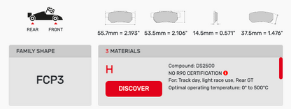 Ferodo FCP0003 Brake Pads