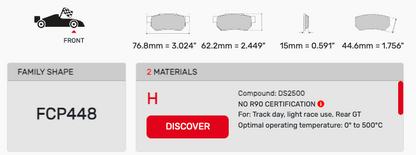 Ferodo FCP0448 Brake Pads