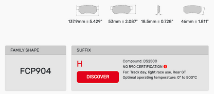 Ferodo FCP0904 Brake Pads