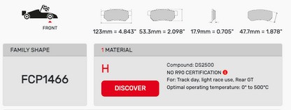 Ferodo FCP1466 Brake Pads